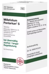MILLEFOLIUM PENTARKAN S Tabletten 200 St Tabletten