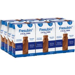 Fresubin 2 kcal Fibre Trinknahrung Schokolade 24X200 ml Lösung