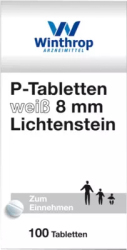 P TABLETTEN weiß 8 mm 100 St Tabletten