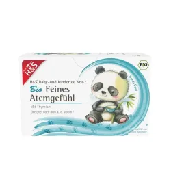 H&S Baby- und Kindertee Feines Atemgefühl 20X1.2 g Filterbeutel