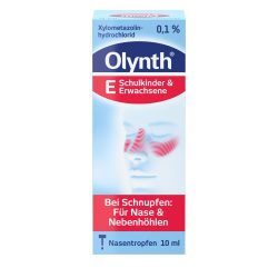 Olynth 0,1% 10ml Schnupfen Lösung für Kinder ab 6 J. & Erwachsene