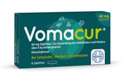 Vomacur 40mg 5 St Suppositorien