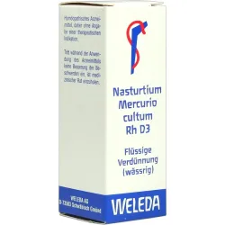 WELEDA NASTURTIUM MERCURIO cultum Rh D 3 Dilution 20 ml Dilution