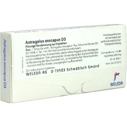 WELEDA ASTRAGALUS EXSCAPUS D 3 Ampullen 8X1 ml Ampullen