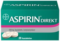 ASPIRIN DIREKT 20 St Kautabletten