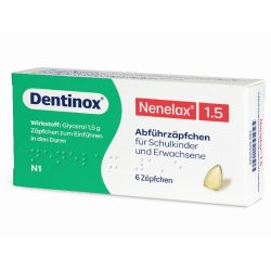 Nene-Lax 1,5 für Schulkinder und Erwachsene 6 St Erwachsenen-Suppositorien