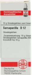 SARSAPARILLA D 12 Globuli 10 g Globuli