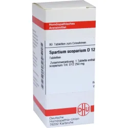 SPARTIUM SCOPARIUM D 12 Tabletten 80 St Tabletten