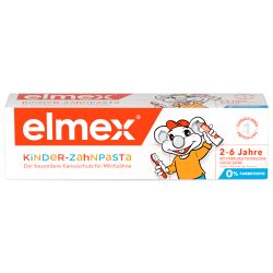 elmex Kinder-Zahnpasta KARIESSCHUTZ für Milchzähne 50 ml Zahnpasta
