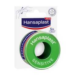 Hansaplast SENSITIVE 5m x 1,25cm 1 St Pflaster