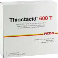 THIOCTACID 600 T Injektionslösung 10X24 ml Injektionslösung