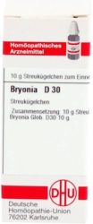 BRYONIA D 30 Globuli 10 g Globuli