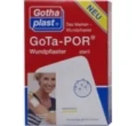 GOTA-POR Wundpflaster 5x7,2 cm steril 5 St Pflaster