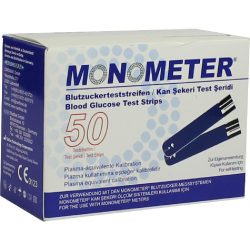 MONOMETER Blutzucker-Teststreifen P plasma-äquiva. 2X25 St Teststreifen