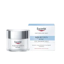 Beiersdorf AG Eucerin, Eucerin AQUAporin ACTIVE für trockene Haut +20% sparen* 50 ml Creme