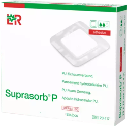 SUPRASORB P PU-Schaumv.15x20 cm nicht klebend 4 St Verband