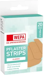 WEPA PFLASTER STRIPS CLASSIC 20 St Pflaster