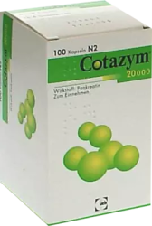 Cotazym 20000 100 St Kapseln magensaftresistent