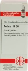 AMBRA D 30 Globuli 10 g Globuli