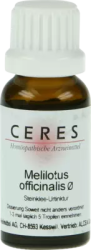 CERES Melilotus officinalis Urtinktur 20 ml Tropfen