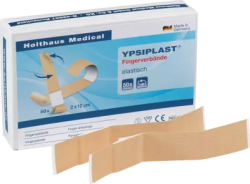 FINGERVERBAND Ypsiplast 2x12 cm elastisch haut 100 St