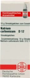 NATRIUM CARBONICUM D 12 Globuli 10 g Globuli