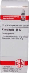 CINNABARIS D 12 Globuli 10 g Globuli