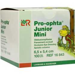 PRO-OPHTA Junior mini Okklusionspflaster 100 St Pflaster