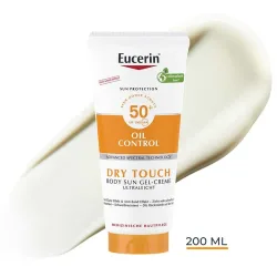 Eucerin SUN OIL CONTROL DRY TOUCH BODY SUN GEL-CREME ULTRALEICHT LSF 50+  200 ml Creme