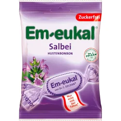 Em-eukal Salbei zuckerfrei 75 g Bonbons