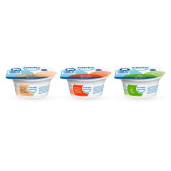 Fresubin Dessert Fruit Mischkarton 24X125 g Flüssigkeit