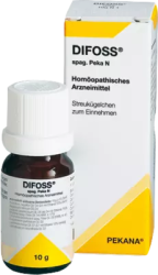 DIFOSS spag.Peka N Globuli 10 g Globuli