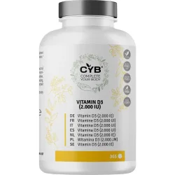 CYB VITAMIN D3 2000IE 365