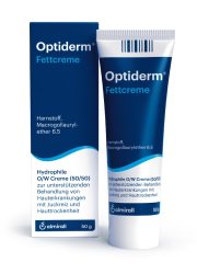 Optiderm Fettcreme bei Juckreiz und trockener Haut 50 g Creme