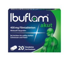 Ibuflam akut 400 mg 20 St Filmtabletten