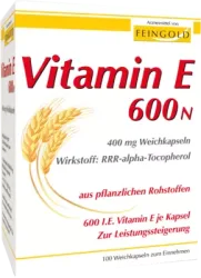 VITAMIN E 600 N Weichkapseln 100 St Weichkapseln