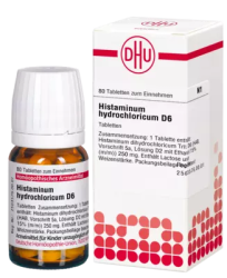 HISTAMINUM hydrochloricum D 6 Tabletten 80 St Tabletten