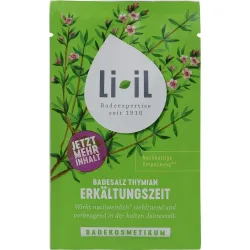 LI-IL Badesalz Thymian Erkältungszeit 80 g Bad