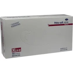 PEHA-SOFT nitrile white Unt.Hands.unsteril pf XL 180 St Handschuhe