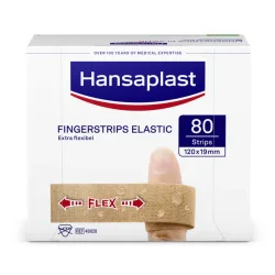 Hansaplast FINGERSTRIPS ELASTIC 80 St Pflaster