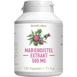 Mariendistel Extrakt 500 MG Mono  120 St Kapseln