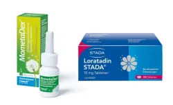 Allergie Set Kortisonspray & Loratadin 1 Sparset