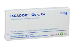 ISCADOR Qu c.Cu 1 mg Injektionslösung 7X1 ml Injektionslösung