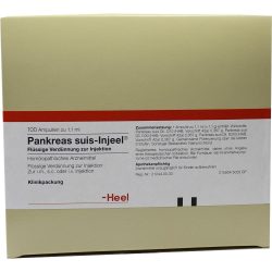 PANKREAS SUIS Injeel Ampullen 100 St Ampullen