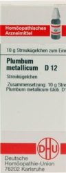 PLUMBUM METALLICUM D 12 Globuli 10 g Globuli
