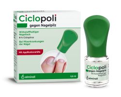 Ciclopoli gegen Nagelpilz Nagellack mit Applikationshilfe 6.6 ml Wirkstoffhaltiger Nagellack