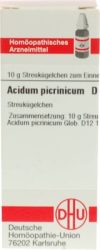 ACIDUM PICRINICUM D 12 Globuli 10 g Globuli