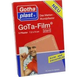 GOTA FILM steril 7,2x5 cm Pflaster 5 St Pflaster
