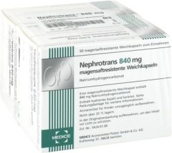 Nephrotrans 840mg 100 St Kapseln magensaftresistent