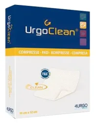 URGOCLEAN Ag Vlieskomp.6x6 cm steril 10 St Verband